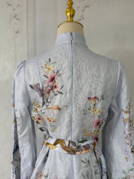 NWOT! Zimmermann Rebellion Button Mini Dress - Picture 10 of 13